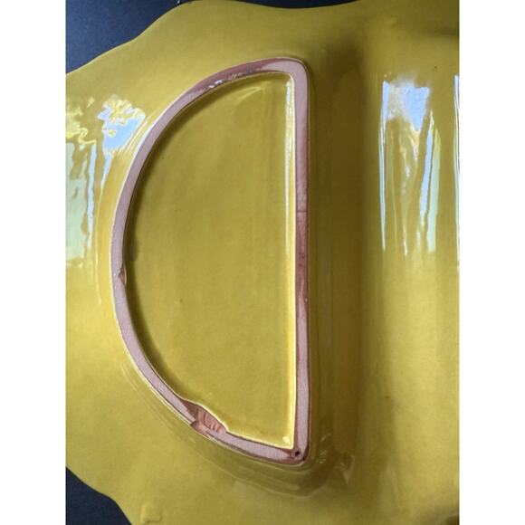 Douche Provence Cedre Rouge 3 Section Relish Dish Tuscan Cottagecore Farmhouse - Picture 6 of 6